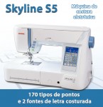 Maquina de costura Janome Eletrnica Skyline S5